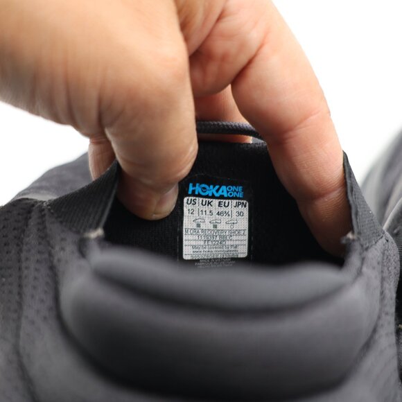 Hoka One One Ora Recovery 2 Men's US Size 12 Black Comfort Slip On Sneakers - Picture 3 of 9